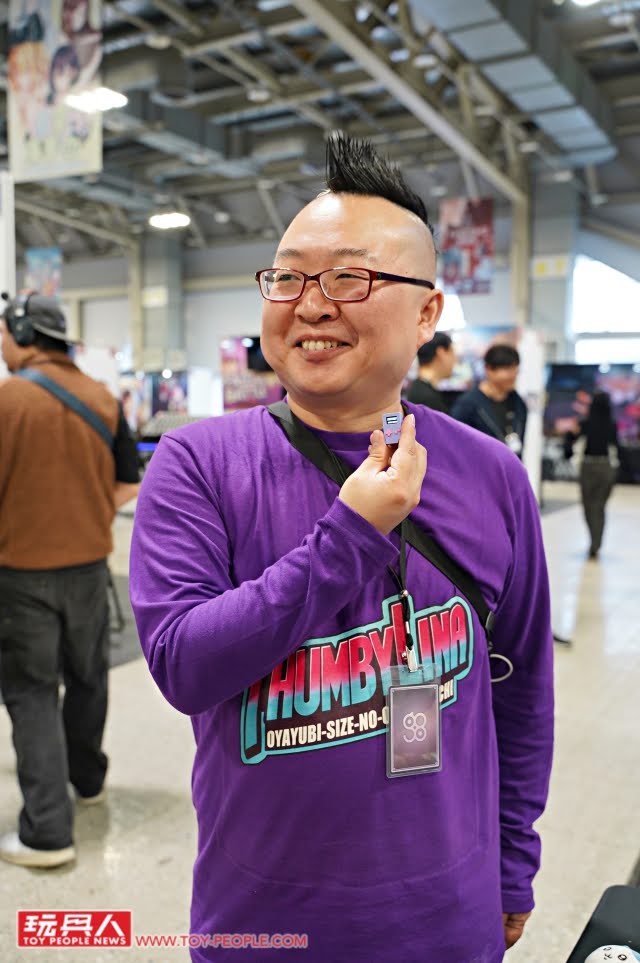 Prototype Version of Thumbylina Exhibited at G-EIGHT 2025 in Taipei